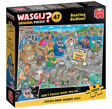 Jumbo Jumbo Wasgij Original 47 Boating Bedlam!Puzzle 1000pcs