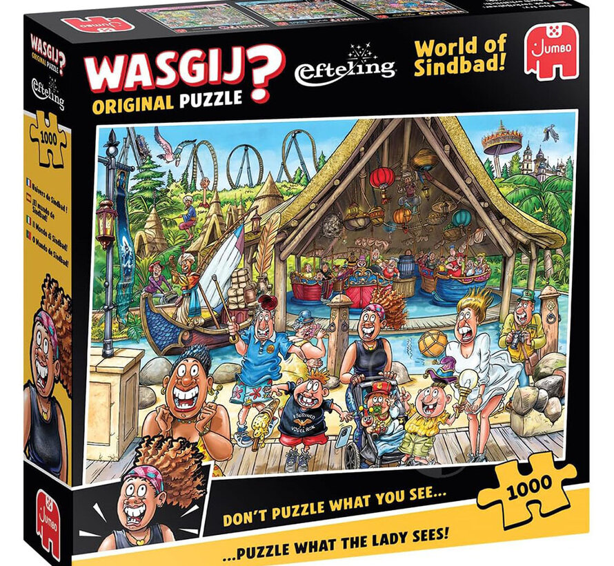Jumbo Wasgij Original Efteling - World of Sindbad! Puzzle 1000pcs