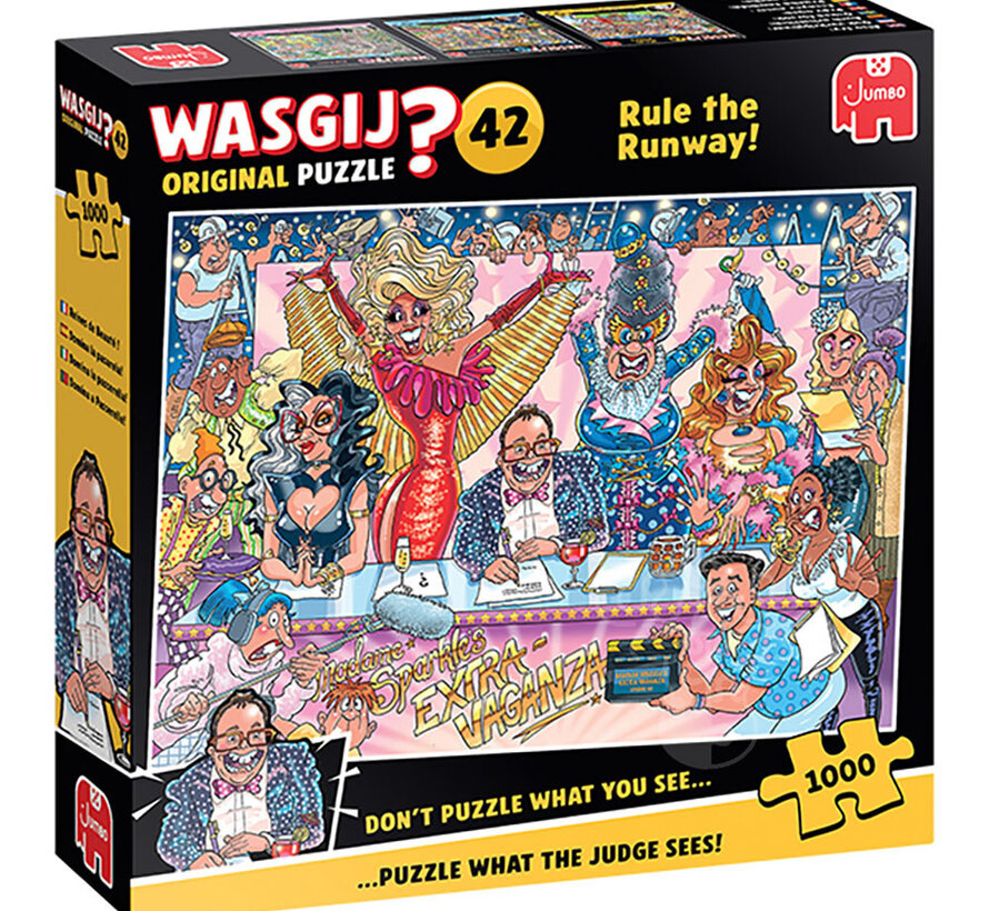 Jumbo Wasgij Original 42 Rule the Runway! Puzzle 1000pcs