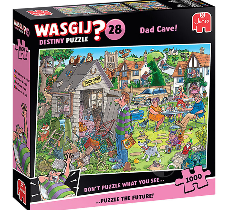 Jumbo Wasgij Destiny 28 Dad Cave! Puzzle 1000pcs