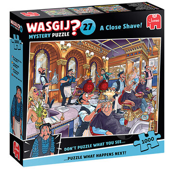 Jumbo Jumbo Wasgij Mystery 27 A Close Shave! Puzzle 1000pcs