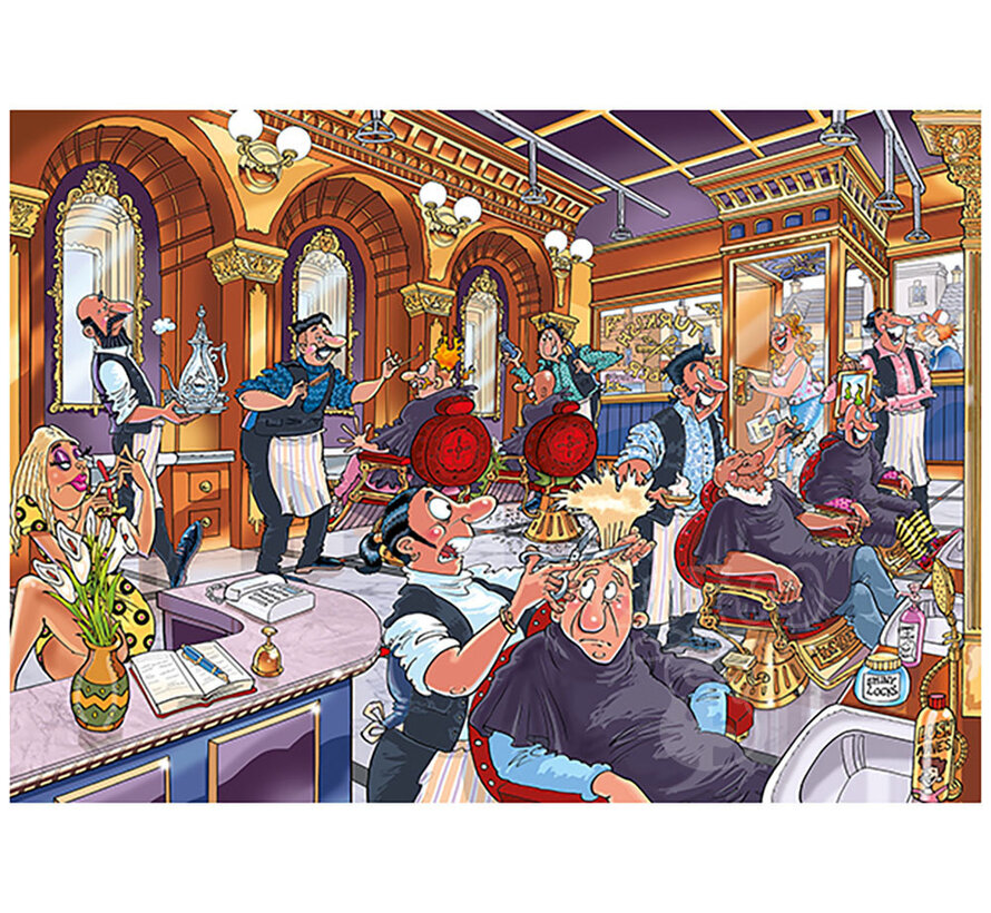 Jumbo Wasgij Mystery 27 A Close Shave! Puzzle 1000pcs