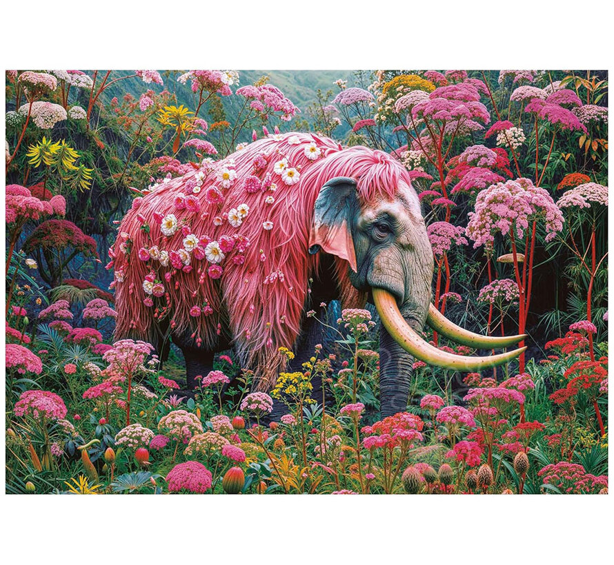 Educa Floral Elephant Puzzle 1000pcs