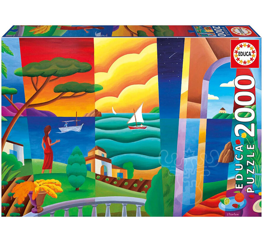 Educa Penelope Waits, P. Stanton Puzzle 2000pcs