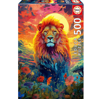 Educa Borras Educa Majestic Lion Stare Puzzle 500pcs