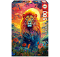 Educa Majestic Lion Stare Puzzle 500pcs