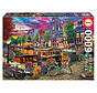 Educa Biking in Amsterdam Puzzle 6000pcs
