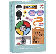Happily Happily In the 70s Mini Puzzle 99pcs