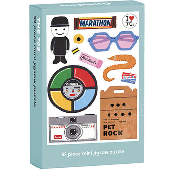 Happily Happily In the 70s Mini Puzzle 99pcs