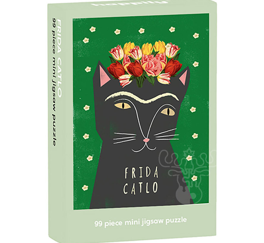 Happily Frida Catlo Mini Puzzle 99pcs