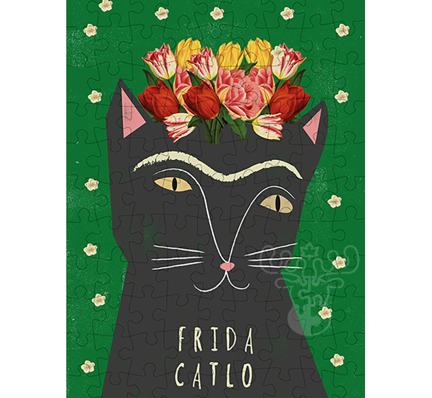 Happily Frida Catlo Mini Puzzle 99pcs