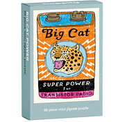Happily Happily Big Cat Power Mini Puzzle 99pcs