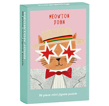 Happily Happily Meowton John Mini Puzzle 99pcs