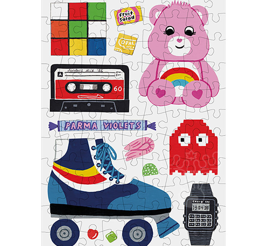 Happily In the 80s Mini Puzzle 99pcs
