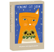 Happily Happily Vincent Cat Gogh Mini Puzzle 99pcs