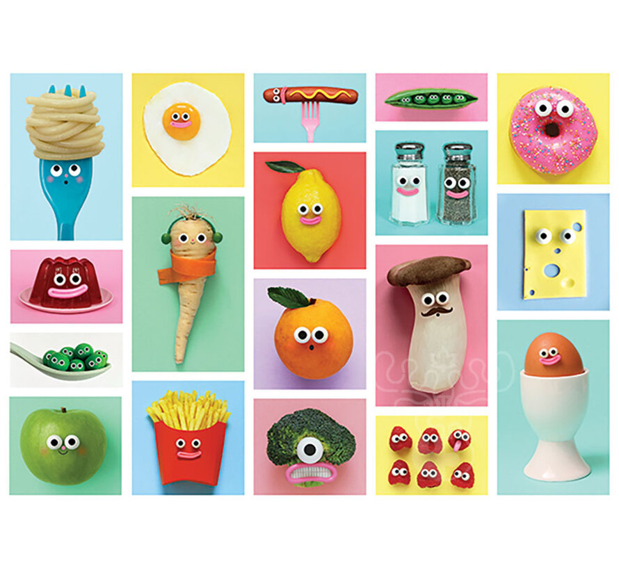 Happily Foodies Puzzle 1000pcs