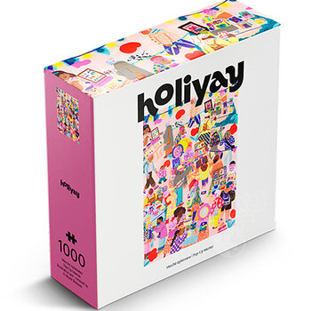 Holiyay Holiyay Pop-Up Market Puzzle 1000pcs