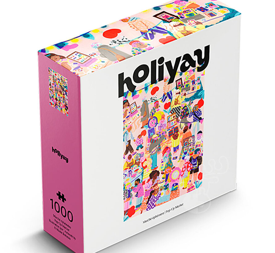 Holiyay Pop-Up Market Puzzle 1000pcs