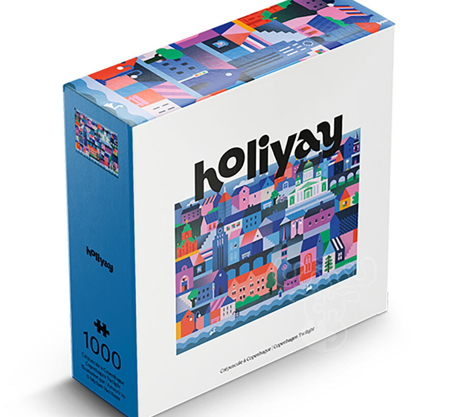 Holiyay Copenhagen Twilight Puzzle 1000pcs