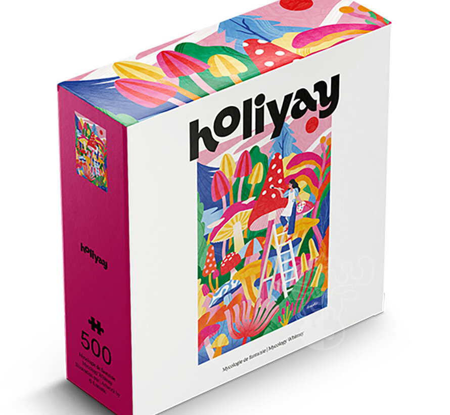 Holiyay Mycology Whimsy Puzzle 500pcs