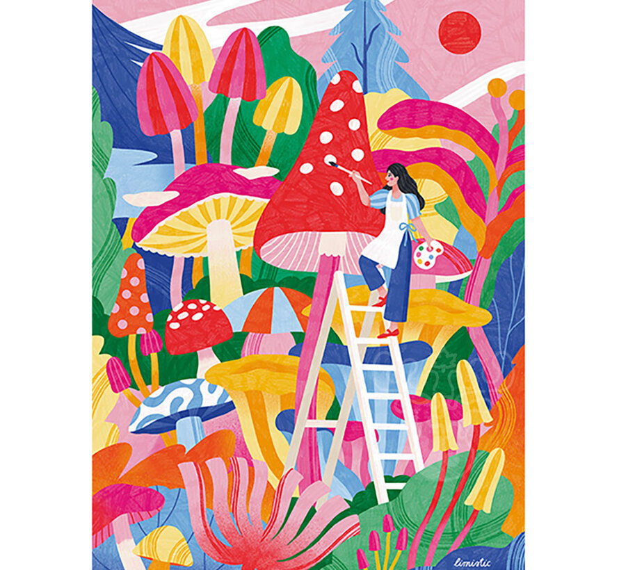 Holiyay Mycology Whimsy Puzzle 500pcs