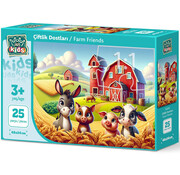 Art Puzzle Art Puzzle Farm Friends Puzzle 25pcs