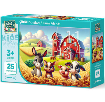 Art Puzzle Art Puzzle Farm Friends Puzzle 25pcs
