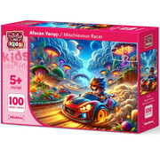 Art Puzzle Art Puzzle Mischievous RacerPuzzle 100pcs