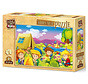 Art Puzzle Curious Campers Wooden Puzzle 25pcs