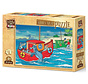 Art Puzzle Happy Seals Wooden Puzzle 25pcs