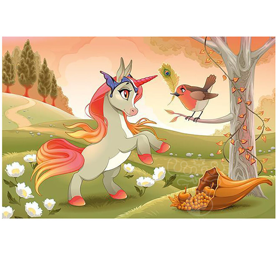 Art Puzzle Cute Pony Wooden Puzzle 50pcs