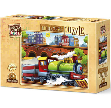 Art Puzzle Art Puzzle Where Do We Choo‐Choo? Wooden Puzzle 100pcs