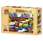 Art Puzzle Where Do We Choo‐Choo? Wooden Puzzle 100pcs