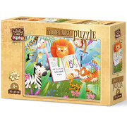 Art Puzzle Art Puzzle Forest School Wooden Puzzle 100pcs