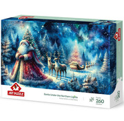 Art Puzzle Art Puzzle Santa Under the Northen Lights Puzzle 260pcs