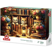 Art Puzzle Art Puzzle The Scholar Kittens' Library Puzzle 260pcs