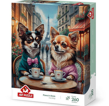 Art Puzzle Art Puzzle Paws in Style Puzzle 260pcs