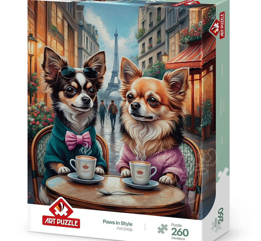 Art Puzzle Paws in Style Puzzle 260pcs