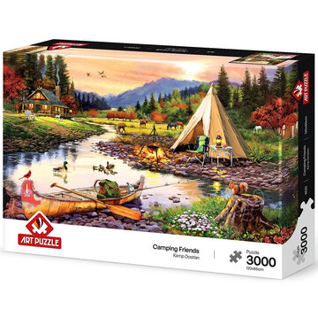 Art Puzzle Art Puzzle Camping Friends Puzzle 3000pcs