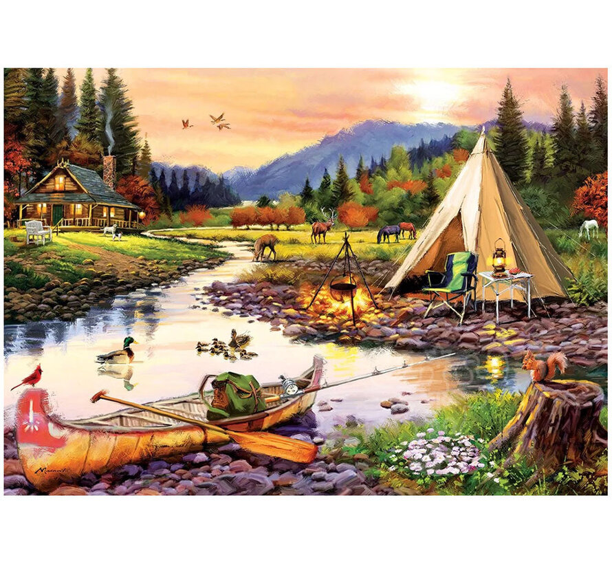 Art Puzzle Camping Friends Puzzle 3000pcs