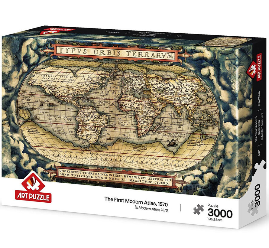 Art Puzzle The First Modern Atlas, 1570 Puzzle 3000pcs