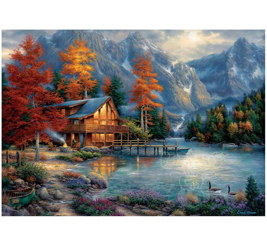 Art Puzzle Autumn Reflection Puzzle 3000pcs