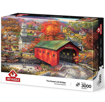 Art Puzzle Art Puzzle The Sweet Life Bridge Puzzle 3000pcs