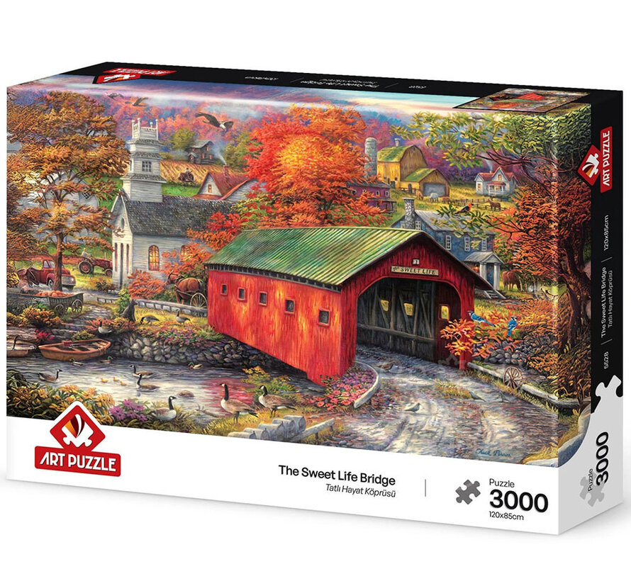 Art Puzzle The Sweet Life Bridge Puzzle 3000pcs