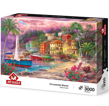 Art Puzzle Art Puzzle On Lavender Shores Puzzle 3000pcs