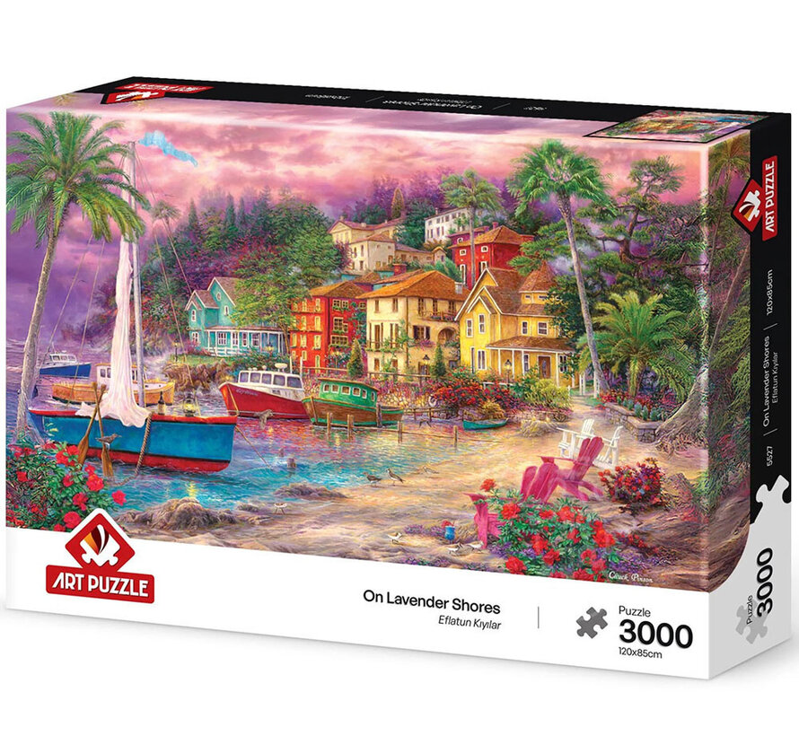 Art Puzzle On Lavender Shores Puzzle 3000pcs