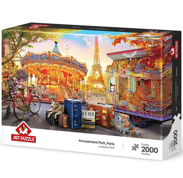 Art Puzzle Art Puzzle Amusement Park, Paris Puzzle 2000pcs