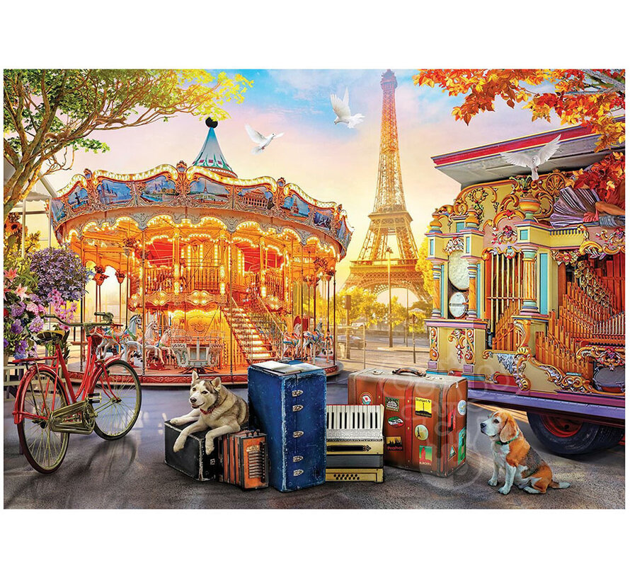 Art Puzzle Amusement Park, Paris Puzzle 2000pcs