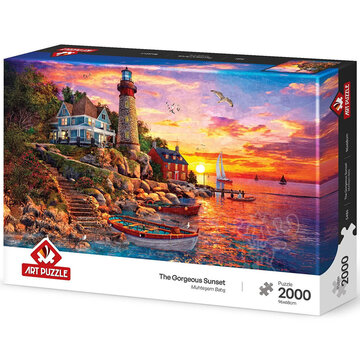 Art Puzzle Art Puzzle The Gorgeous Sunset Puzzle 2000pcs