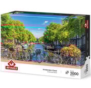 Art Puzzle Art Puzzle Amsterdam Canal Puzzle 2000pcs